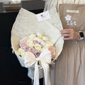 Snow Silk Bow Roses