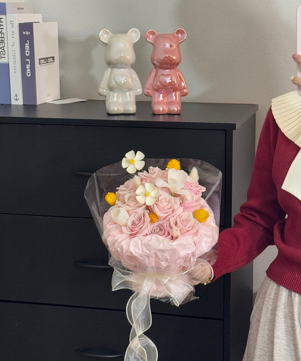 Adorable Sweet Escimo｜可爱粉玫瑰塔塔