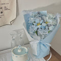 水瓶座蓝色花束｜午夜蓝色系
