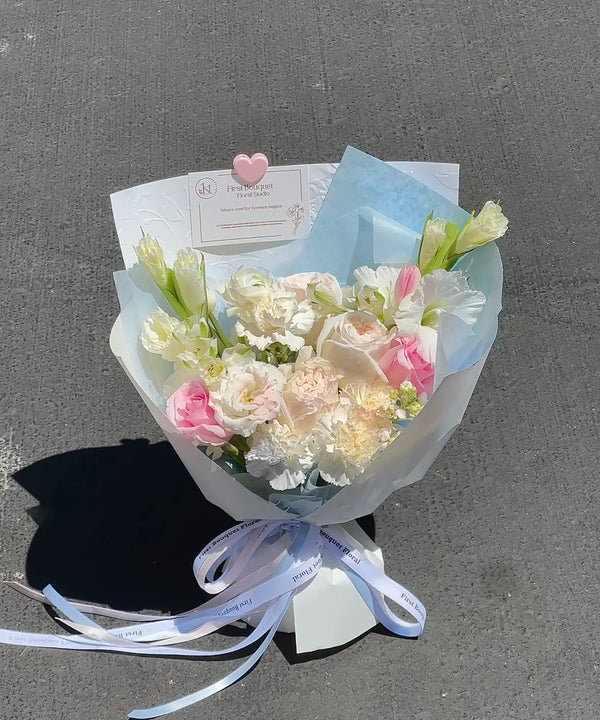 Pastel Breeze Bouquet | 粉蓝cp