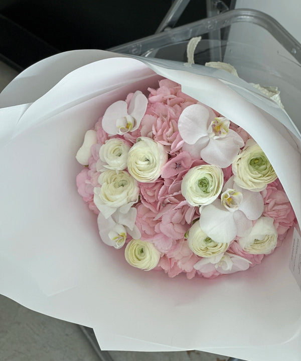 Pink Hydrangea Elegance