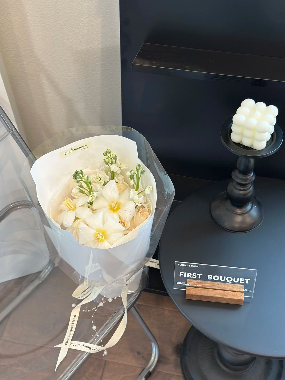 White Garden Bouquet