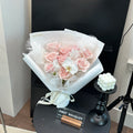Soft Blush w/ orchids