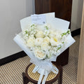 Pure White Bouquet｜纯白花束