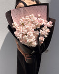 QIXI | Pink & Black Polka X-Large Fairy Kiss
