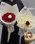 QIXI | Classic Petal Rose Bouquet