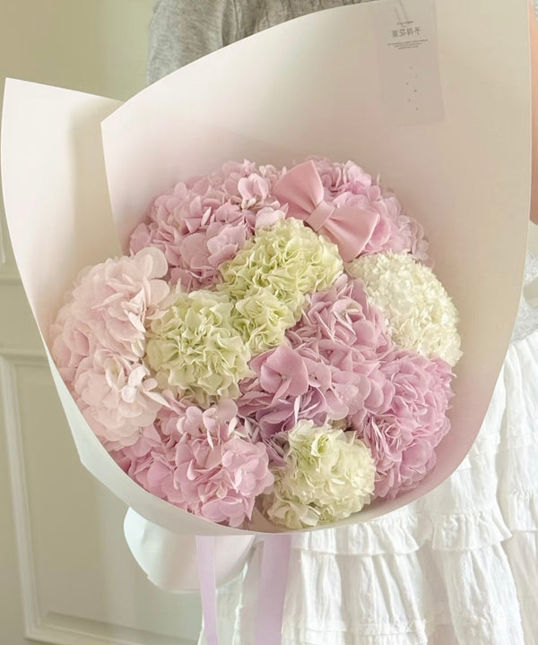 QIXI | Hydrangea Mystery Bouquet 绣球盲盒花束