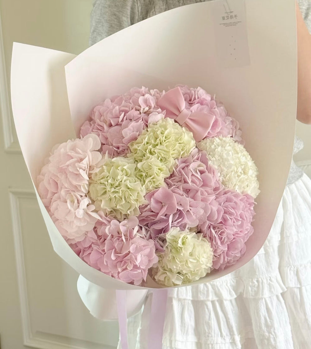 QIXI | Hydrangea Mystery Bouquet 绣球盲盒花束