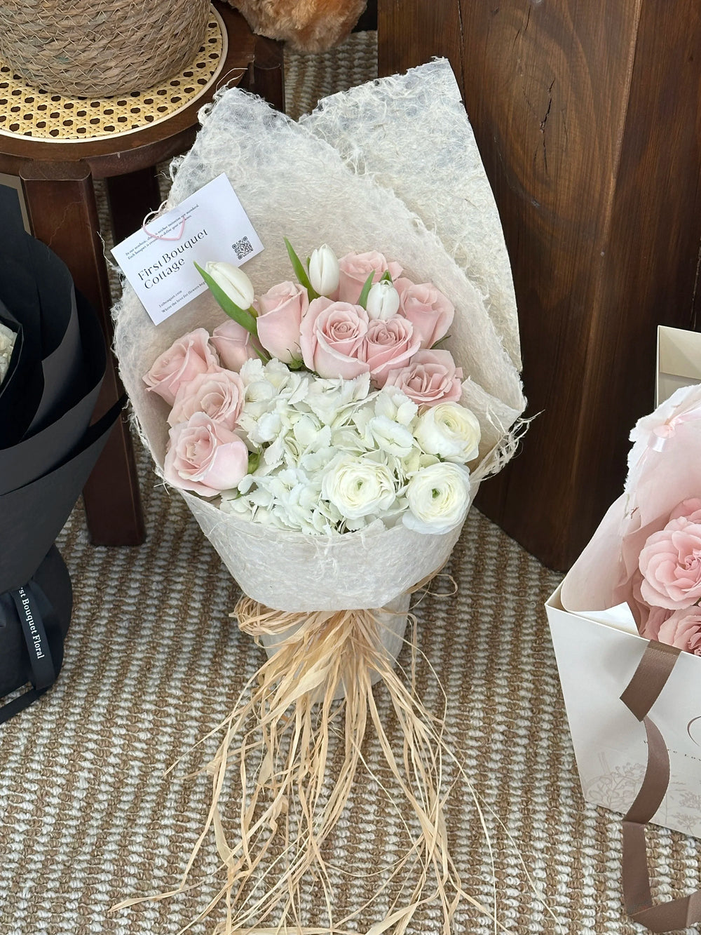 Raffia & Blush Promise