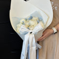 Blue Skies & Peonies