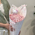 Pink Kitty Rose Bouquet