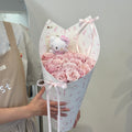 Pink Kitty Rose Bouquet