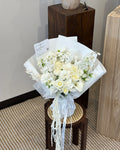 Pure White Bouquet｜纯白花束