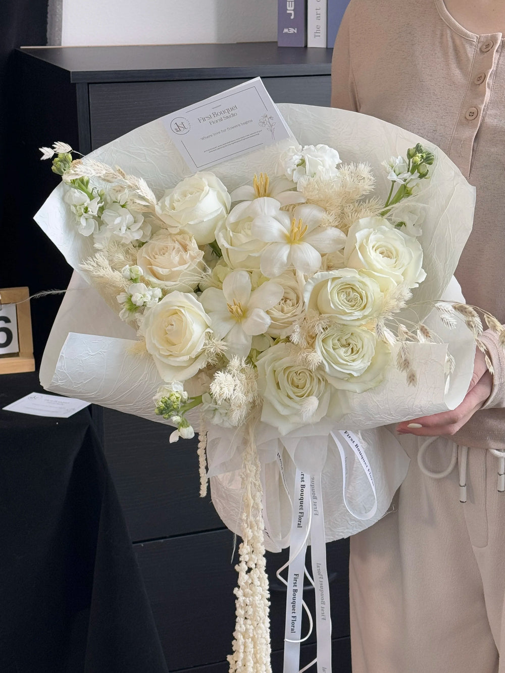 Pure White Bouquet｜纯白花束