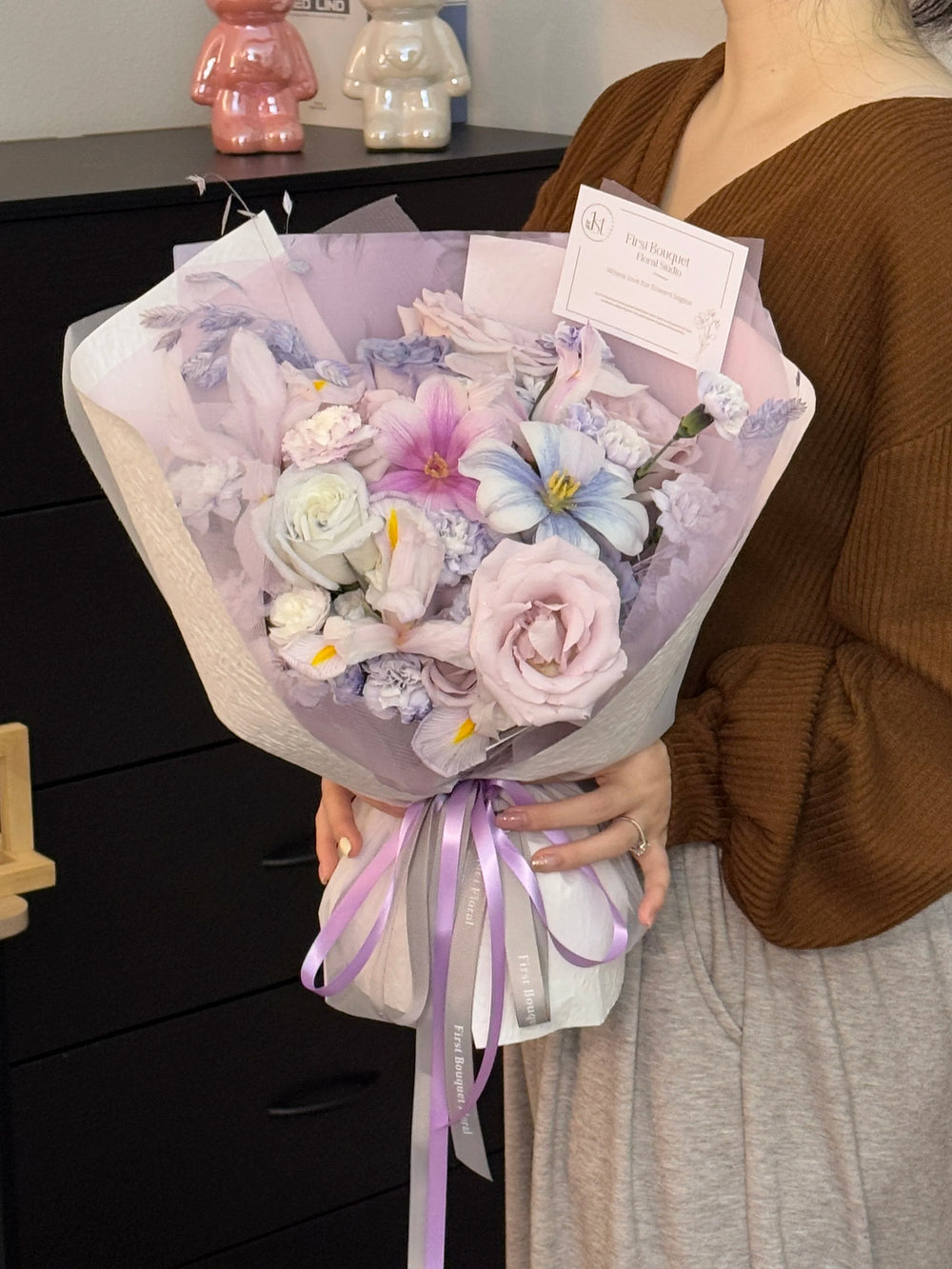 Purple Dream Bouquet｜紫色吸色花束