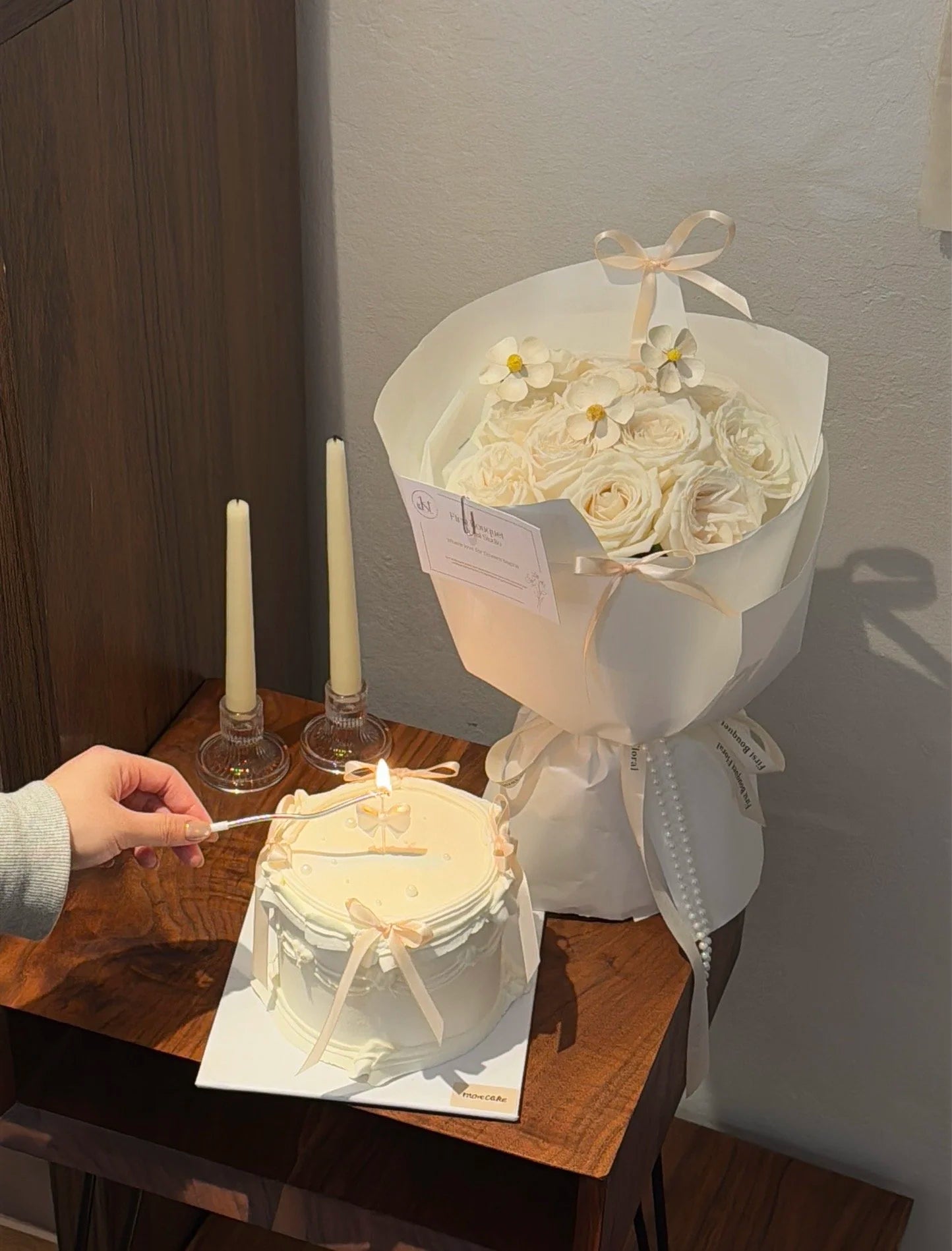 Petals & Cream Gift Set